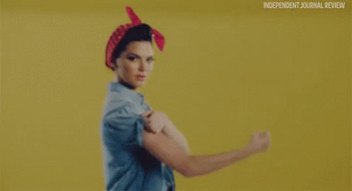 Rosie The Riveter Woman GIF