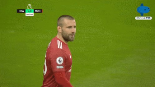 Manchester United Luke Shaw GIF