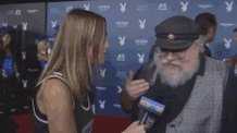 George RR Martin Is On The Boobies Side Of The Equation. GIF