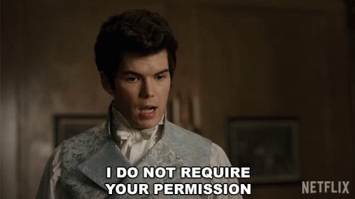 IDo Not Require Your Permision Luke Newton GIF