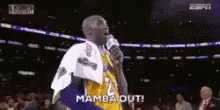 Mamba Out Kobe Bryant GIF