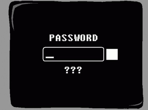 Retro Password GIF