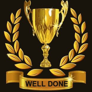 Achievement Well Done GIF