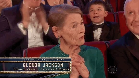 Glenda Jackson is 85 today! Happy birthday to her. 