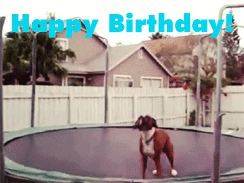  Happy birthday to you man, have a awesome day today! 