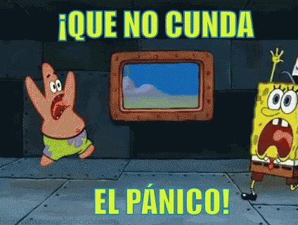 Bob Esponja Y Patricio Estrella No Dejan Que Cunda El Pánic