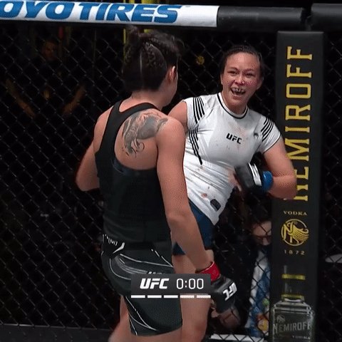 Round of applause π
These ladies left it all in the Octagon tonight! #UFCVegas26 https://t.co/LSZNvzBkQQ