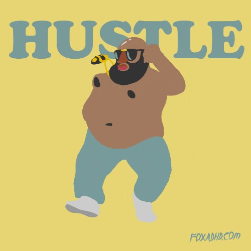 Hustle Real Hard Rick Ross GIF by Animation Domination High-