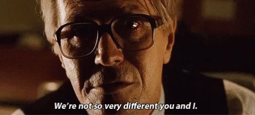 Were So Very Different You And I GIF