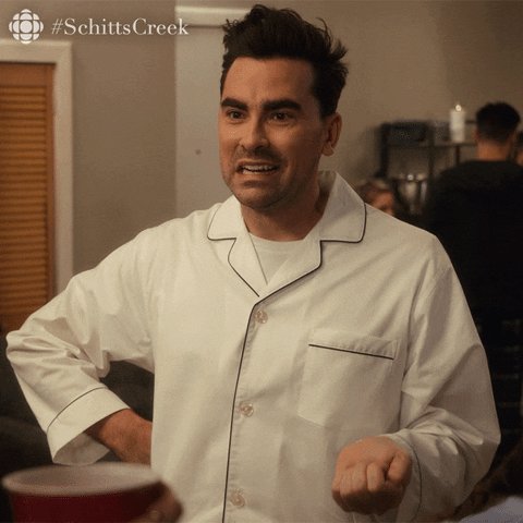 schitts creek wtf GIF by CBC