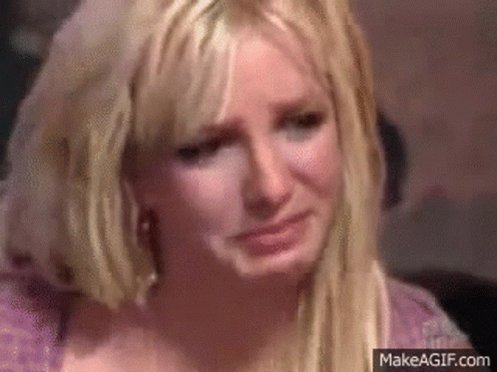 Britney Spears Britney Cry GIF