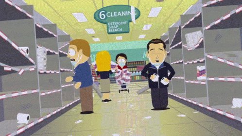 South Park Panic Buying GIF