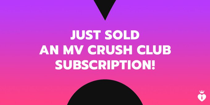 Someone new joined my MV Crush Club! You should join too! https://t.co/amO2TN1W1V #MVSales #MVCrush #MVGayBoys