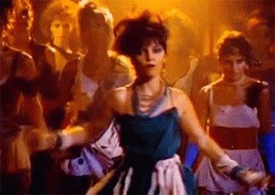 Dancing Pat Benatar GIF