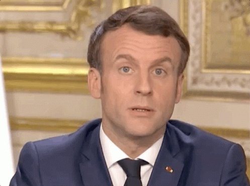 Macron Coronavirus GIF