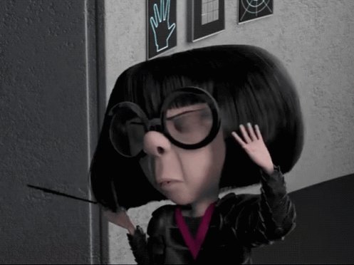 Edna Mode Too Much Darling GIF