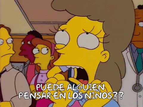 Pensar En Los Niños Panic GIF