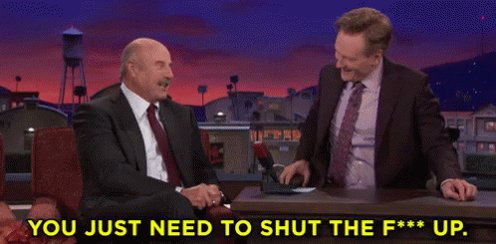 Stfu GIF