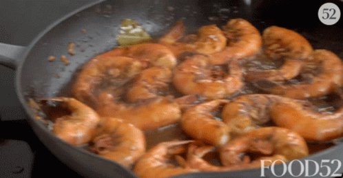 Cooking Shrimps Food52 GIF