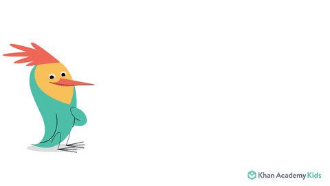 count to 5 early childhood education GIF by Khan Academy Kid