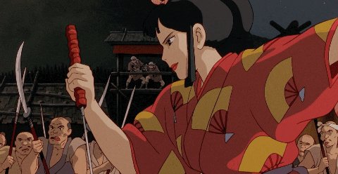hayao miyazaki GIF by Princess Mononoke