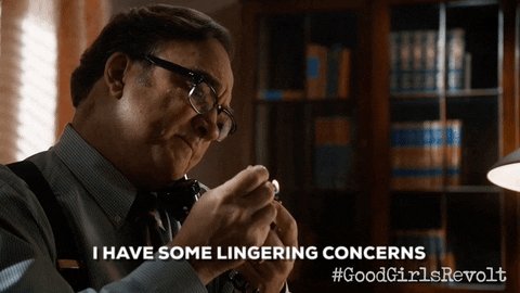 Season 1 Concern GIF by Good Girls Revolt