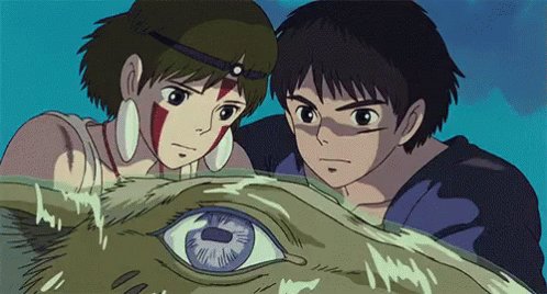 Studio Ghibli Princess Mononoke GIF