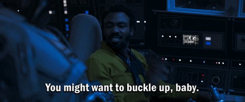 Buckle Up Han Solo GIF by Star Wars