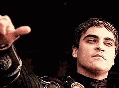 Joaquin Phoenix Commodus GIF