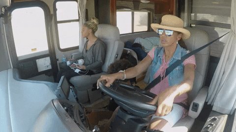 driving road trip GIF by Ha...