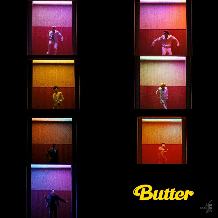k s j g⁷ ♐️ (slow) on Twitter "BTS_Butter elevator dance scenes 🧈🎶 💾