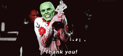 Thankyou The Mask GIF