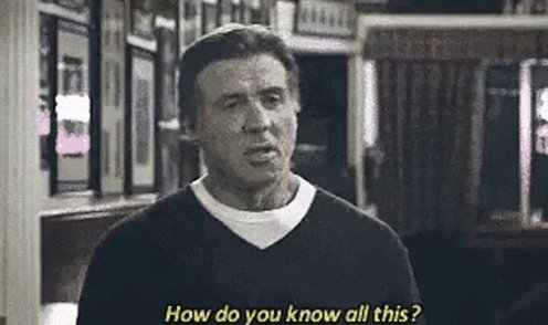 How Do You Know All This How Do You Know This GIF