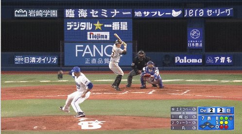 仲良し 梶谷とエスコバーの爽やかなタッチプレーwwwww 仲良し 梶谷とエスコバーの爽やかなタッチプレーwwwww