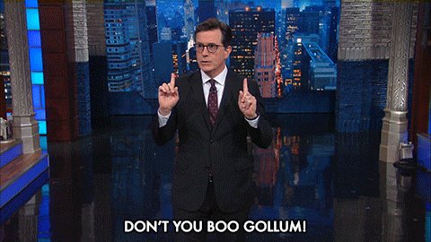 Happy birthday to fellow Tolkien nerd:
Stephen Colbert  