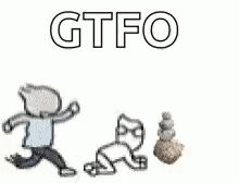 Cartoon Kick GIF