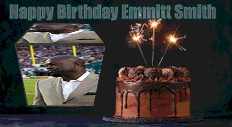 Happy Birthday Emmitt Smith  