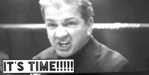 Bruce Buffer Its Time GIF