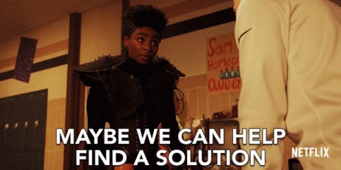 Maybe We Can Help Find ASolution Team Work GIF