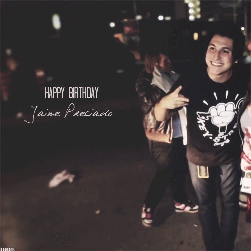 OMG! It\s Jaime Preciado\s Bday!

Happy Birthday, Jaime!!  