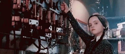 Wednesday Addams Tuesday GIF