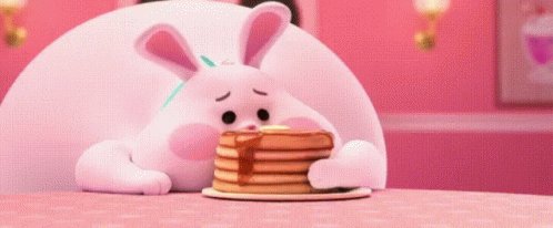Bunny Pancakes GIF