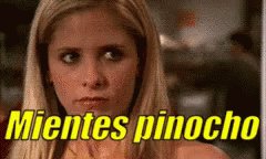 Buffy Mirada Sospechosa GIF