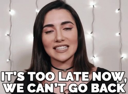Safiya Nygaard Too Late GIF