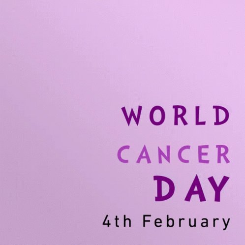 World Cancer Day Fight Cancer GIF