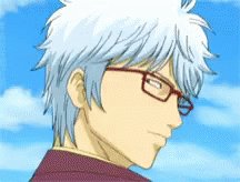 Glasses Gintoki GIF