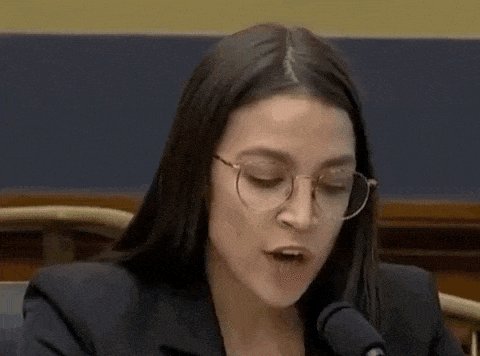 Mark Zuckerberg Alexandria Ocasio Cortez GIF by GIPHY News