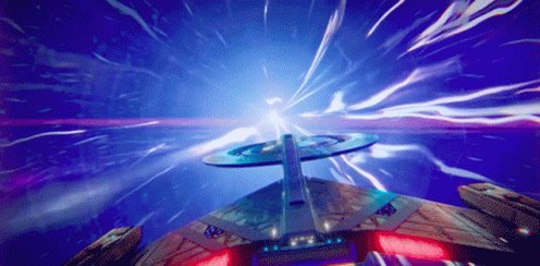 Spaceship Star Trek Discovery GIF