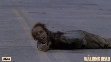 The Walking Dead Zombie GIF