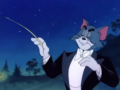Tom And Jerry Orchestra GIF